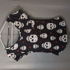 No Boundaries M Skull (7-9) Top